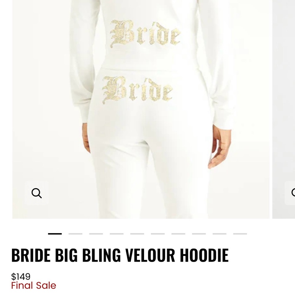 XL - Juicy Couture BRIDE Tracksuit